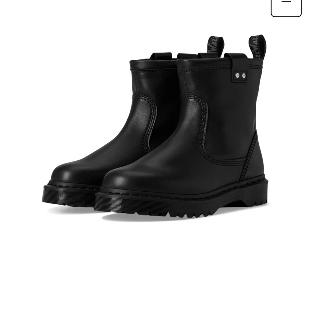 Dr. Martens Black Leather Boots